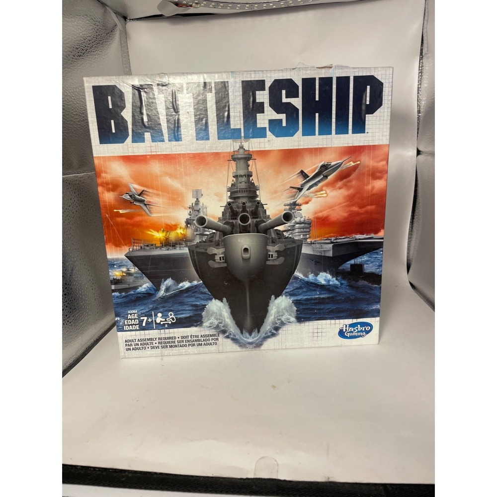Hasbro Gaming Battleship Classic Board Strategy Game Age 7+ Open Box
